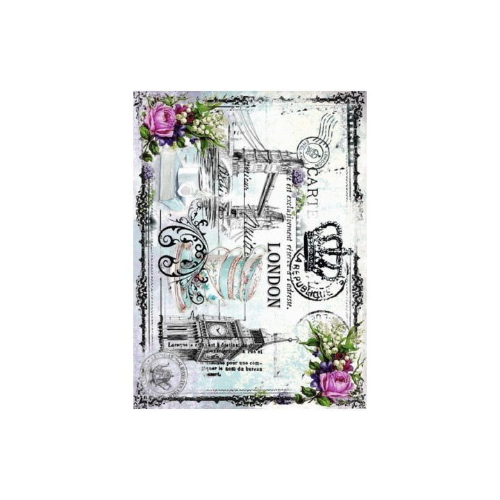 copy of Papel de arroz esfera reloj